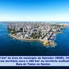 Mapa da economia do mar de Salvador - Imagem