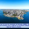 Mapa da economia do mar de Salvador imagem