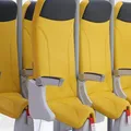 Viagem de avião em pé: empresa se manifesta após polêmica com assento imagem