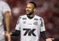 Neymar deixa futuro em aberto no Santos após queda na Copa do Brasil imagem