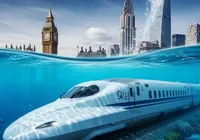Trem-bala submarino: como é o transporte que vai cruzar continentes imagem