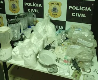 BDM: laboratório de refino de cocaína é descoberto em Cruz das Almas