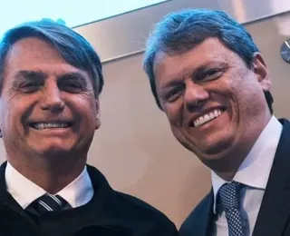 Desconfiado, Bolsonaro segura apoio a Tarcísio