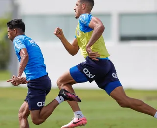 Elenco principal do Bahia se reapresenta após dias de folga