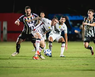 Em duelo direto na parte baixa da tabela, Vitória perde para o Santos