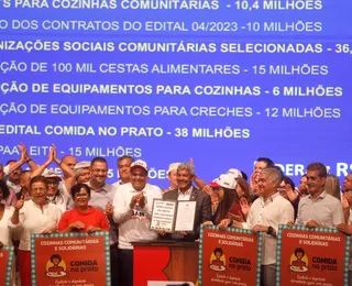 Governo Jerônimo investirá mais de R$ 150 mi em segurança alimentar
