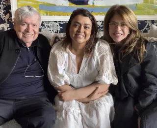 Nos EUA para tratamento, Preta Gil recebe visita de Boni e Lou