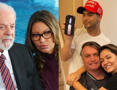 Janja provoca Michelle Bolsonaro em entrevista: "Não sou dessas" - Imagem