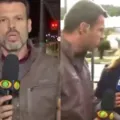 Band afasta repórter que agrediu colega durante entrada ao vivo imagem