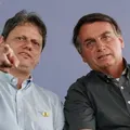 Cotado para o Planalto, Tarcísio repete "ihuuu" de Bolsonaro; veja imagem