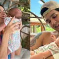 Luan Santana revela previsão para mostrar rosto da filha na web imagem
