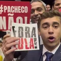 Nikolas Ferreira vota com Lula e justifica; entenda imagem