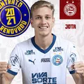 Pivete de Aço, volante Jota renova com o Bahia até 2027; veja imagem