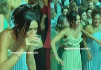 Bruna Marquezine viraliza em casamento de Lancellotti para pegar buquê imagem