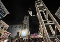 Câmeras da SSP contam e controlam a entrada de público no Pelourinho