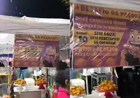 De boca cheia? Mulher se engasga com paçocas em festa e é internada imagem