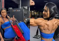 Gracyanne Barbosa sofre acidente na academia