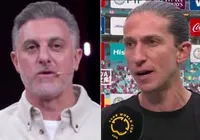 Huck manda recado a Filipe Luís após eliminação do Flamengo no Mundial imagem