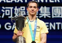 Hugo Calderano consegue revanche das Olimpíadas e vence o WTT imagem