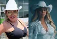 Ímola? Andressa Urach aposta em look inusitado para show de Beyoncé imagem