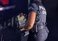 Polícia faz operação para fiscalizar uso de fogos no São João