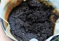 Uso para sobras de pó de café