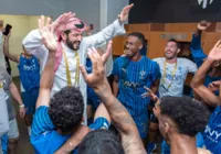 Vídeo: jogadores do Al Hilal vão à loucura com anúncio de prêmio imagem