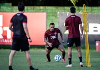 Vitória realiza segundo treino na Toca após reapresentação imagem