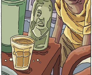 A noite em que um desconhecido me ofereceu uma profecia gratuita no bar