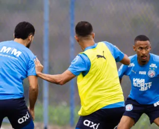 Bahia treina forte de olho no Fortaleza pela Copa do Nordeste