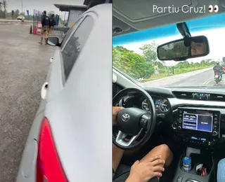Carro de influenciador baiano é apreendido em operação da PRF