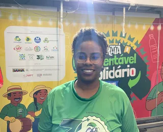 Catadores garantem renda do Sanju de Salvador com Arraiá Sustentável