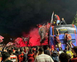 Confusão marca embarque do Flamengo para o Mundial de Clubes nos EUA