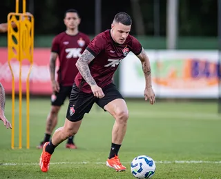 Com Osvaldo, Vitória segue preparação para enfrentar o Cruzeiro