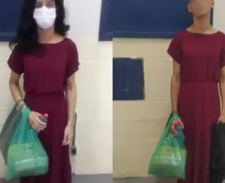 Detento tenta fugir de presídio vestido de mulher