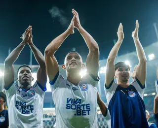 Elenco do Bahia curte festa junina e viraliza na web; assista