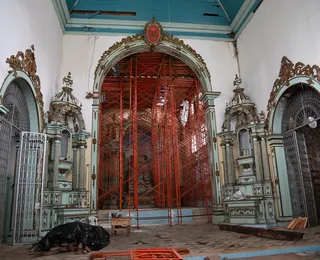 IPAC acompanha andamento de reforma de Igreja tombada, em Valença