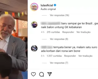 Indonésios invadem redes de Lula em resposta a críticas de brasileiros