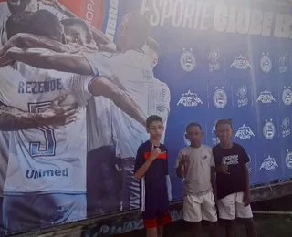 Jovens do projeto de Caio Alexandre são avaliados no Bahia