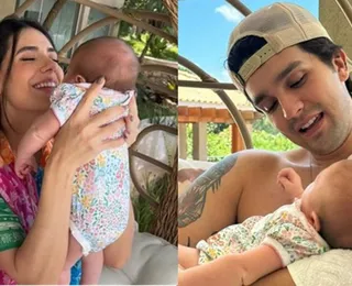 Luan Santana revela previsão para mostrar rosto da filha na web