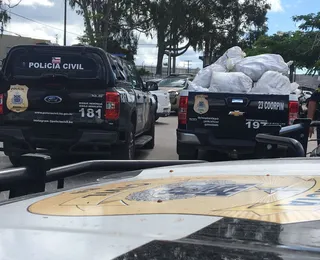 Mais de uma tonelada de drogas é incinerada no interior da Bahia