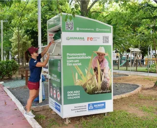 Projeto em Salvador dá destino a roupas que iriam para o lixo
