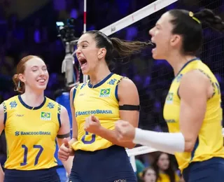 Seleção Brasileira bate a Bélgica e segue forte na Liga da Nações