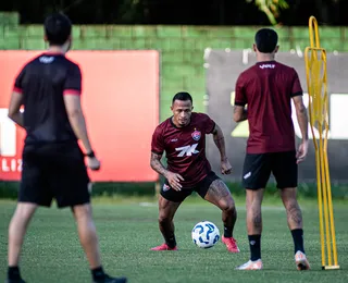 Vitória realiza segundo treino na Toca após reapresentação