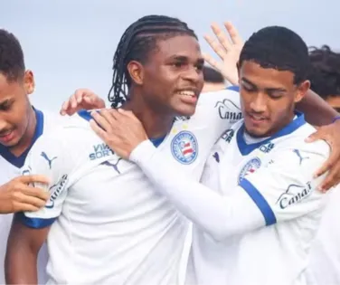 Bahia Sub-17 vence o Atlético-MG em jogo com três pênaltis - Imagem