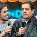 Com o pai doente, filho de Faustão faz festa com famosos imagem