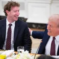 Confissão de Mark Zuckerberg para Donald Trump vaza em jantar imagem