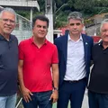 Integrante do Vitória SAF se reúne com o presidente Fábio Mota; saiba imagem