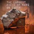Meteorito raro de Marte será leiloado por valor milionário; veja preço imagem