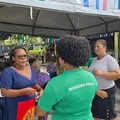 Mutirão combate o racismo e intolerância religiosa na Estação da Lapa imagem